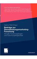 Beiträge Zur Dienstleistungsmarketing-Forschung