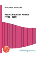 Padma Bhushan Awards (1980 1989)