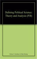 Defining Political Science Theory And Analysis (P.B)