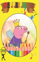 Peppa Pig: Coloring Book for Kids and Adults with Fun, Easy, and Relaxing (Coloring Books for Adults and Kids 2-4 4-8 8-12+) High-quality images