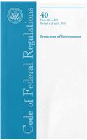 Code of Federal Regulations, Title 40, Protection of Environment, PT. 266-299, Revised as of July 1, 2010