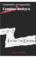 Fundamentals and Applications of Complex Analysis