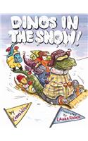 Dinos in the Snow!