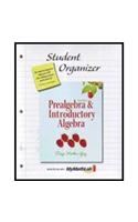 Student Organizer for Prealgebra & Introductory Algebra
