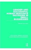 Gender and Successful Human Resource Decisions in Small Businesses