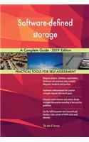 Software-defined storage A Complete Guide - 2019 Edition