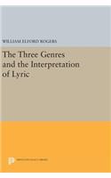 The Three Genres and the Interpretation of Lyric