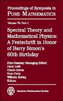 Spectral Theory and Mathematical Physics