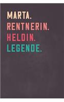 Marta. Rentnerin. Heldin. Legende.