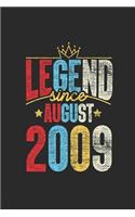 Legend Since August 2009