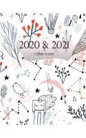 2020 & 2021 2 Jahre-Planer: Monatsplaner für 2 Jahre - 24 Monate Kalender, 2 Jahre Terminvereinbarung, Tagebuch, Logbuch (Vol.14)