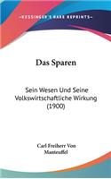 Das Sparen