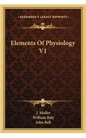 Elements Of Physiology V1
