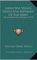 Inductive Versus Deductive Methods of Teaching: An Experimental Research (1913)