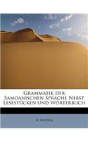 Grammatik Der Samoanischen Sprache Nebst Lesestucken Und Worterbuch