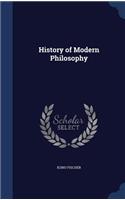History of Modern Philosophy