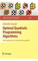 Optimal Quadratic Programming Algorithms