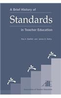 A Brief History of Standards in Teacher Education