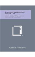 American Co-Mason, V18, No. 1-12