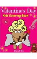 Valentine's Day Kids Coloring Book