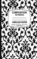 Unruled Composition Notebook