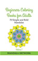 Beginners Coloring Books for Adults - Volume 7