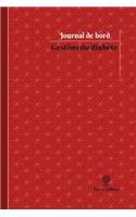 Gestion du diabète Journal de bord: Registre, 100 pages, 15,24 x 22,86 cm(Journal/Carnet de Bord)
