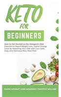 Keto for Beginners: How to Get Started on the Ketogenic Diet: Experience Rapid Weight Loss, Higher Energy Level by Resetting Your Diet with Low Carb, Easy and Delicious