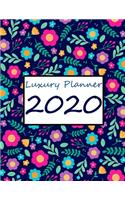 Amazing Floral Colorful 2020 Planner