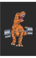 Funny Animal Fitness - T-Rex Angry Deadlift