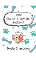 2020 Bordoodle Planner: Weekly & Monthly with Password list, Journal calendar for Bordoodle owner,8.5x11: 2020 Planner /Journal Gift,135 pages, 8.5x11, Soft cover, Mate Fin