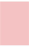 2020 Daily Planner Baby Pink Color Simple Plain Baby Pink 388 Pages