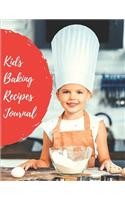 Kids Baking Recipes Journal