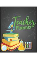 Teacher Planner: Teacher Notebooks and Journals - School Lesson Planner - Cool Gift For Teachers