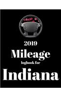 2019 Mileage log book for Indiana