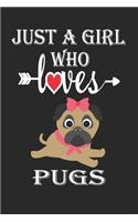 Just a Girl Who Loves Pugs