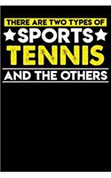 There are two types of sports Tennis and the others