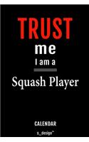 Calendar for Squash Players / Squash Player