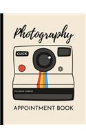 Photography Appointment Book