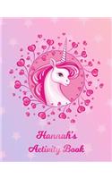 Hannah's Activity Book