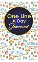 One Line A Day Journal