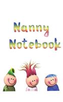 Nanny Notebook: Baby Log, Parents or Day Care Provider Can Track Daily Feeding, Diaper Changes - Sleep Time - Emergency Contacts - Hipster Kids