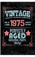 Vintage Quality Without Question One of a Kind 1975 Limited Edition Perfectly Aged Original Parts Mostly