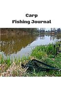 Carp Fishing Journal: Fishing Tracker/Log Book; Carp Fishing Journal; 7.44" x 9.69"; 150 pages