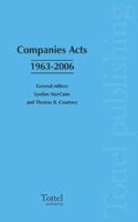 Companies Acts (1963-2006)