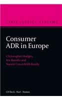 Consumer Adr in Europe
