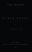 Raven and Other Poems: Black Lined Journal