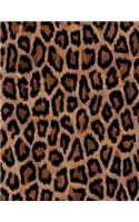 Leopard Print Notebook