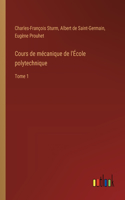 Cours de mécanique de l'École polytechnique