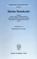 Direkte Demokratie